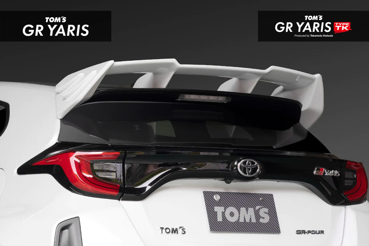 Tom's Style Wing Spoiler for 20+ Toyota GR Yaris MXPA12