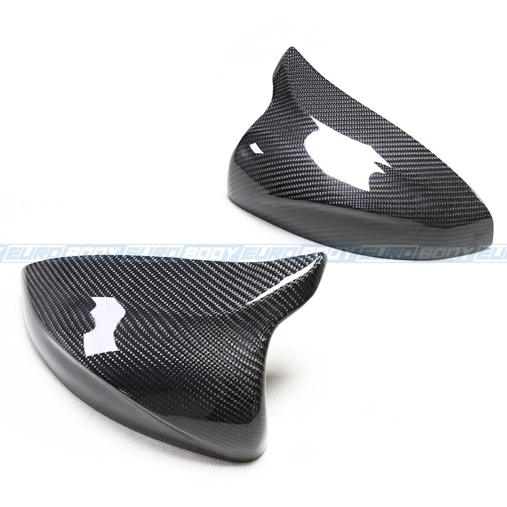 RS-Style Mirror Caps (Carbon Fibre) (Replacement) for 13-20 Audi A3/S3/RS3 (Sedan/Hatch) 8V