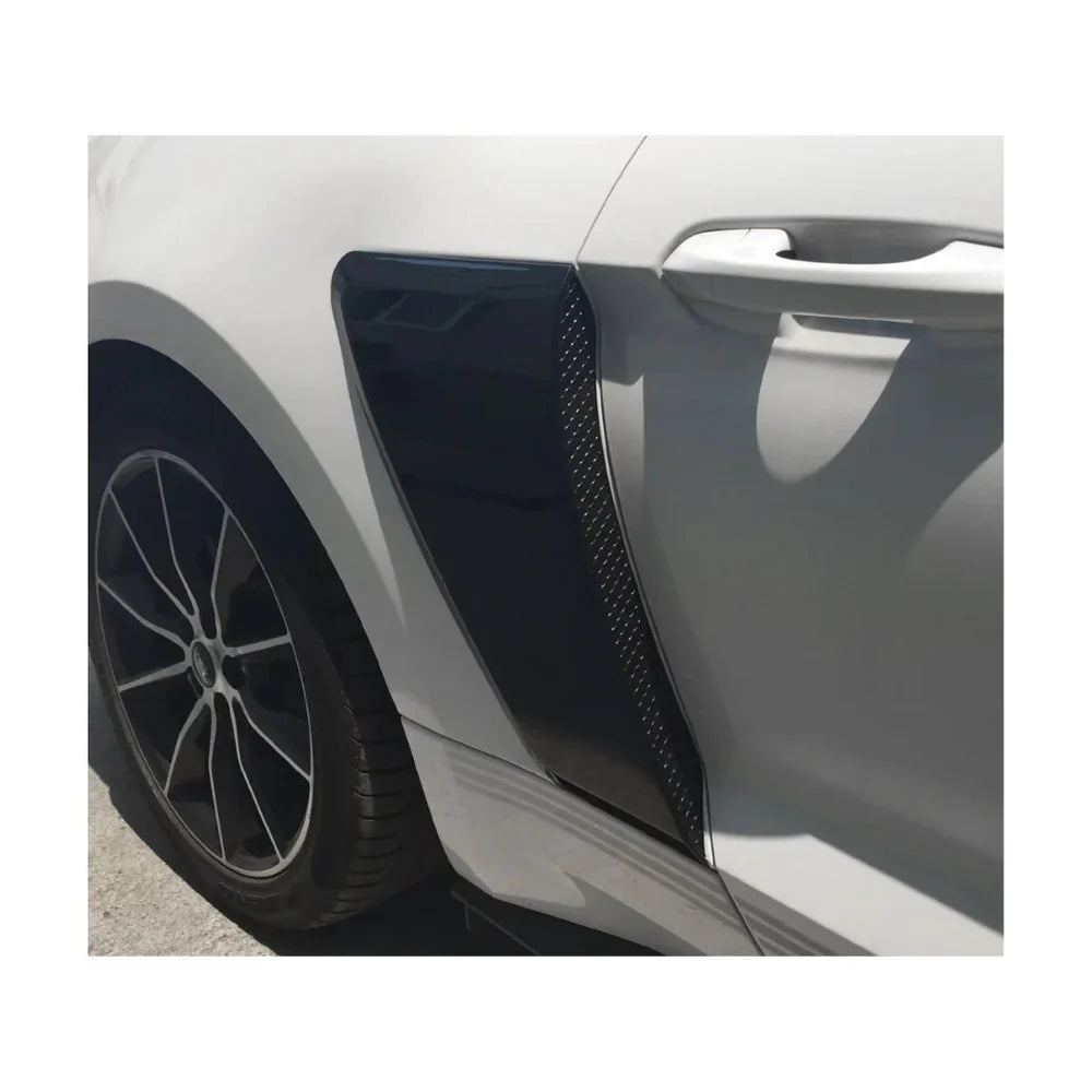GT Style Door Scoop (Gloss Black) for 15-23 Ford Mustang FM/FN