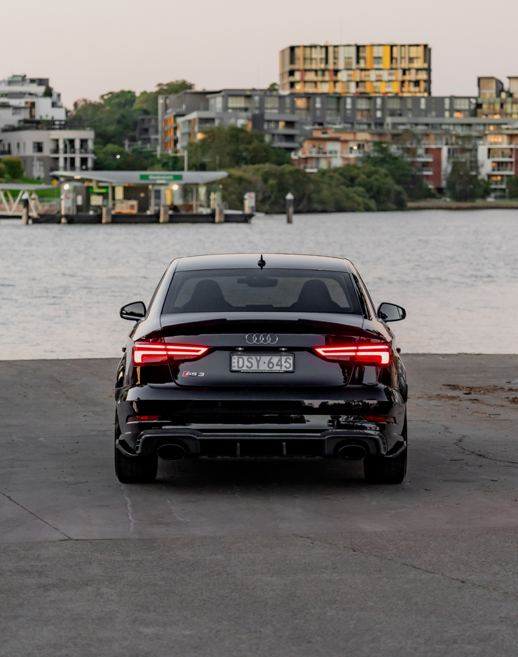 Euro Design Rear Diffuser (Carbon Fibre) for 17-20 Audi RS3 (Sedan) 8V