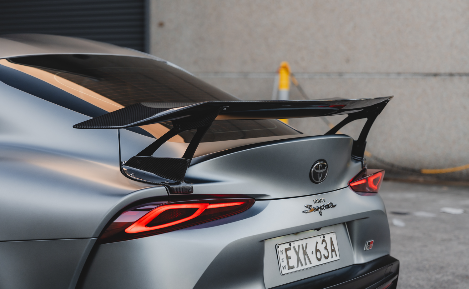 VTX Style 12.5 Style Wing Spoiler (Carbon Fibre) for 19+ Toyota Supra A90