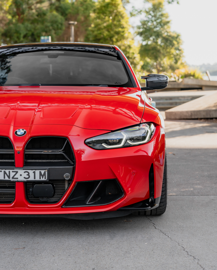 OEM+ Style Mirror Caps (Carbon Fibre) (Replacement) for 21+ BMW M3/M4 G80/G81/G82/G83