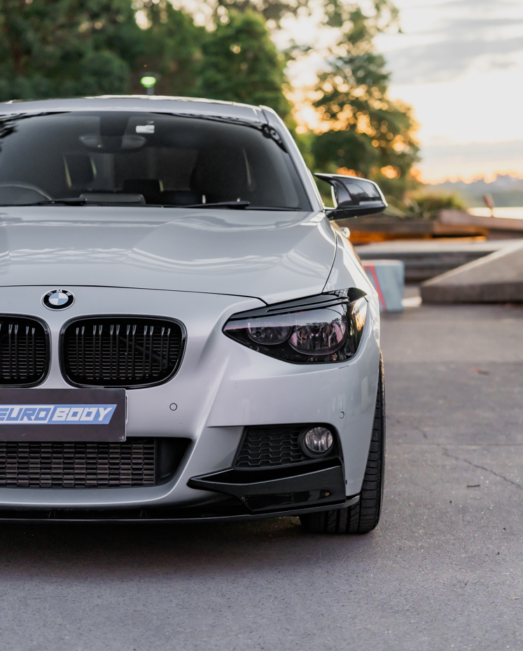 Light Brow (Gloss Black) for 11-19 BMW 1 Series F20
