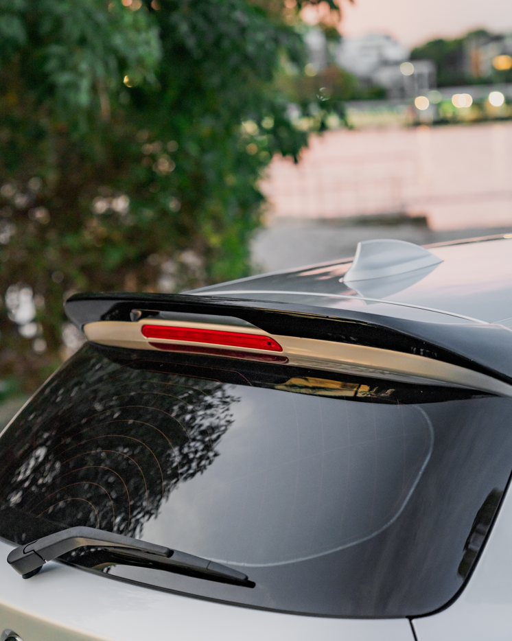 Euro Design Rear Spoiler (Gloss Black) for 11-19 BMW 1 Series F20