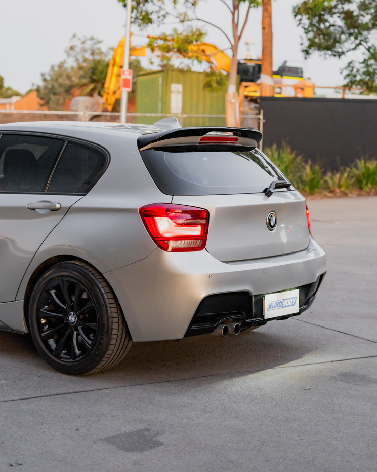 M-Performance Style Rear Diffuser (Gloss Black) for 11-14 BMW 1 Series F20 (M-Sport) Pre-LCI