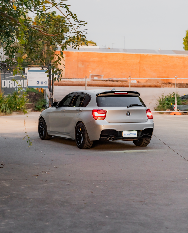 M-Performance Style Rear Diffuser (Gloss Black) for 11-14 BMW 1 Series F20 (M-Sport) Pre-LCI