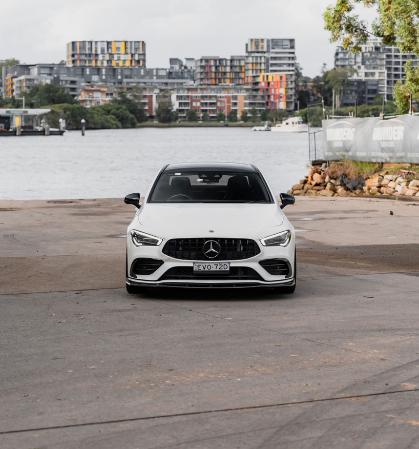 AMG Style Panamericana Front Grill for 19+ Mercedes-Benz CLA-Class C118
