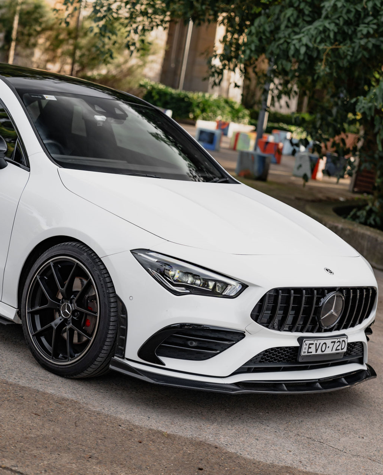 FD Style Front Lip (Carbon Fibre) for 19-24 Mercedes-Benz CLA-Class (AMG/AMG-Line) C118