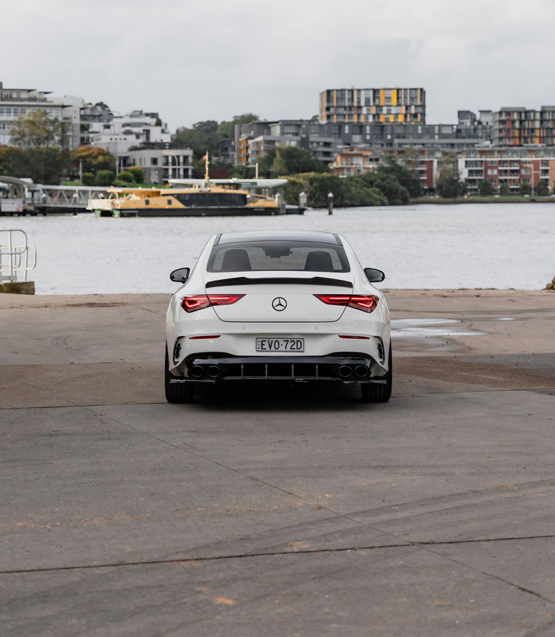 FD Style Lip Spoiler (Carbon Fibre) for 19+ Mercedes-Benz CLA-Class C118