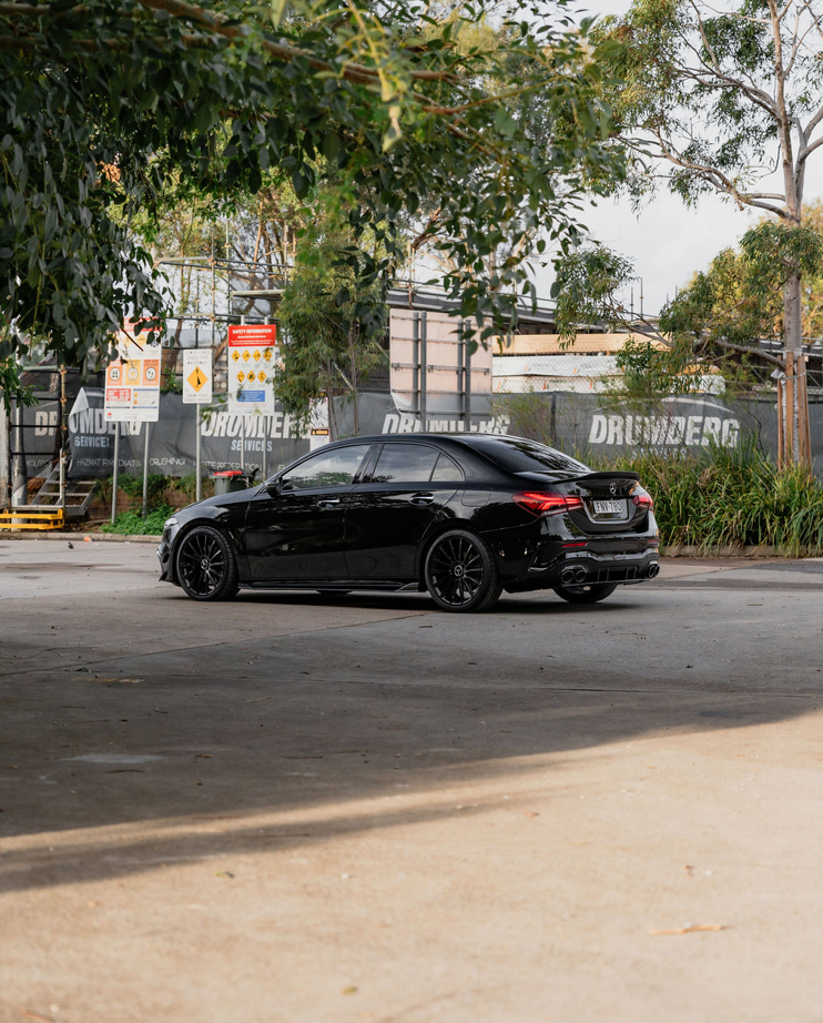 Euro Design Style Side Skirts (Carbon Fibre) for 19+ Mercedes-Benz A-Class W177/V177