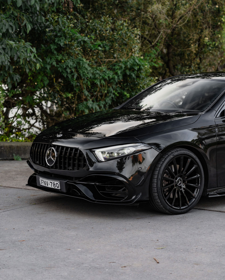 A45S (AMG) Style Front Bumper for 19+ Mercedes-Benz A-Class W177