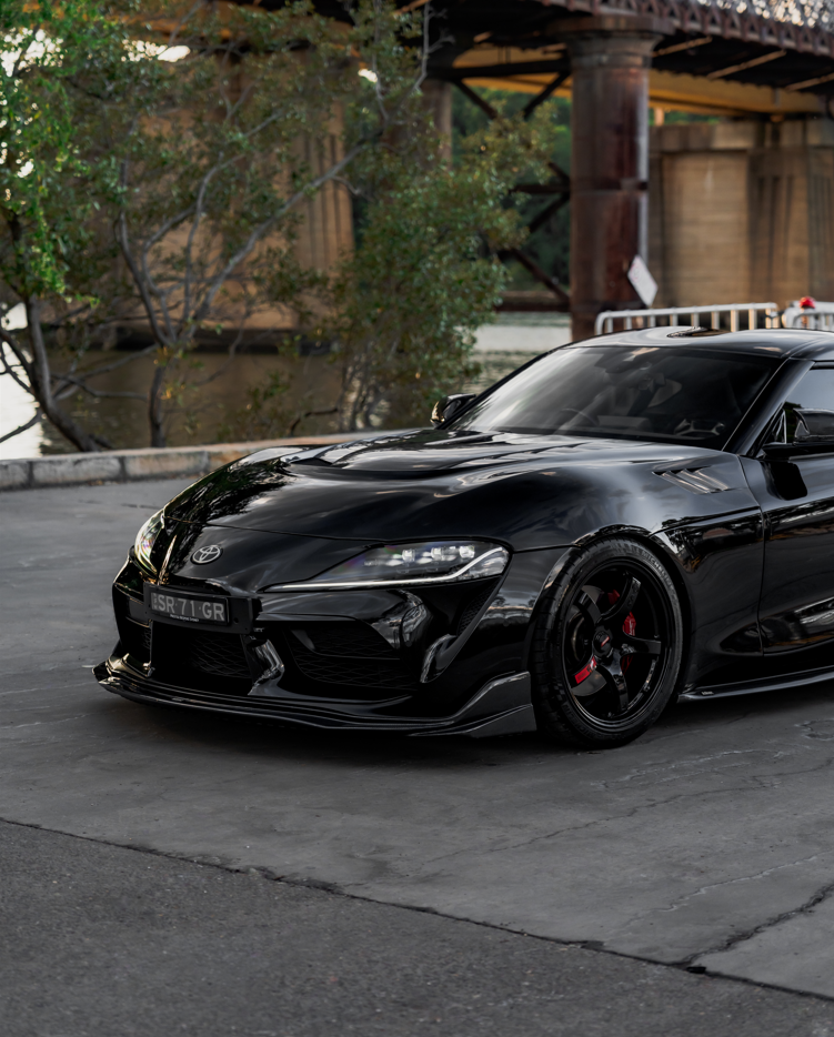 VRS-I Style Front Lip (Carbon Fibre) for 19+ Toyota Supra A90