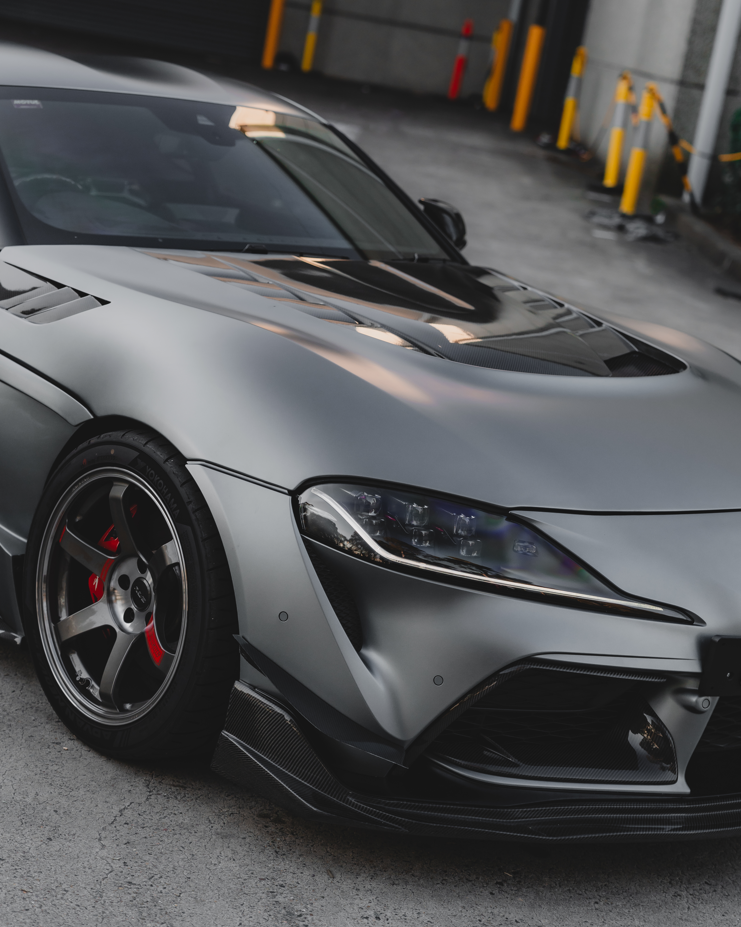 VRS-I Style Front Canards (Carbon Fibre) for 19+ Toyota Supra A90