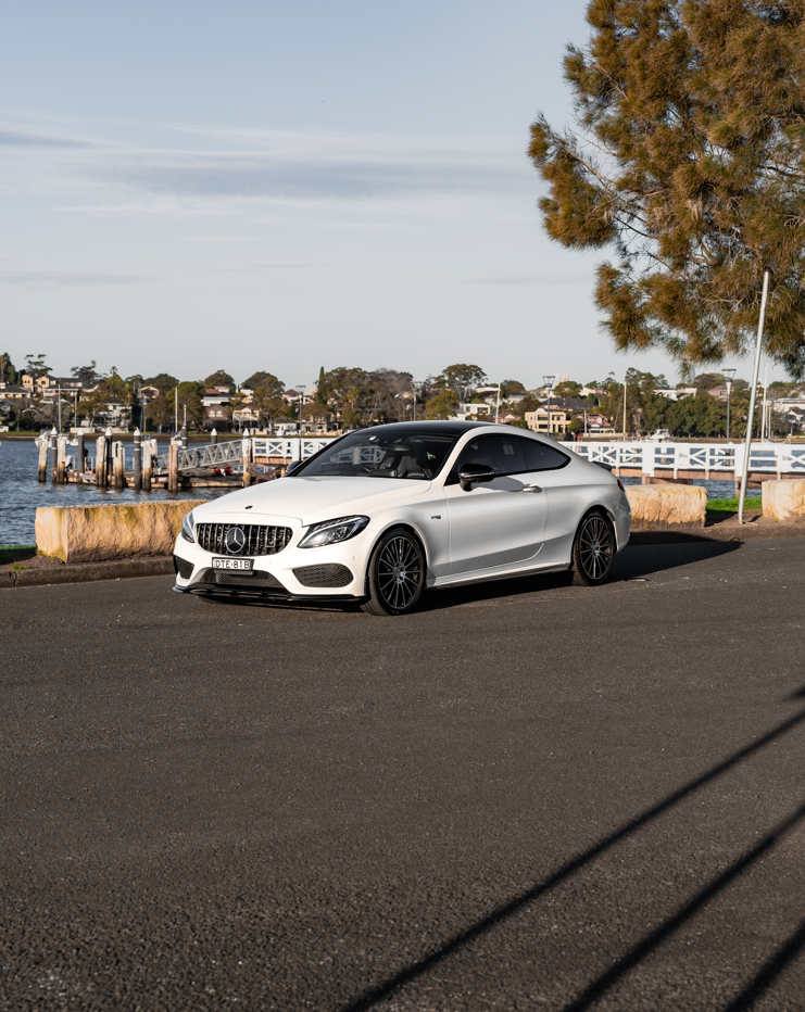 ED1 Style Front Lip (Gloss Black) for 15-18 Mercedes-Benz C-Class W205/C205