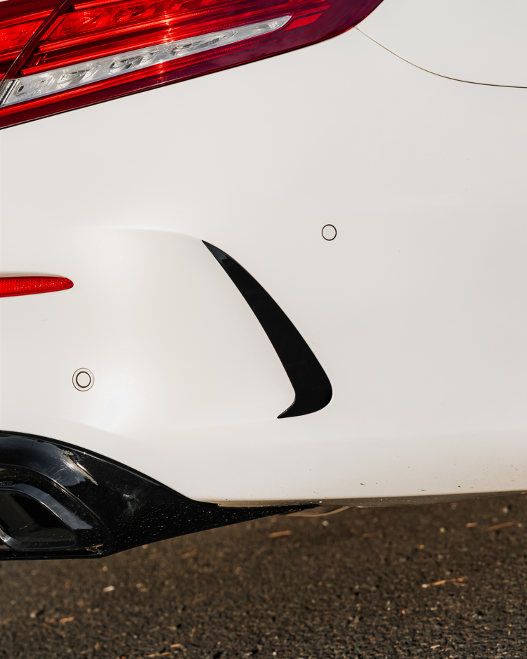 AMG Style Rear Canards (Gloss Black) for 15-21 Mercedes-Benz C-Class (AMG/AMG-Line) W205/C205