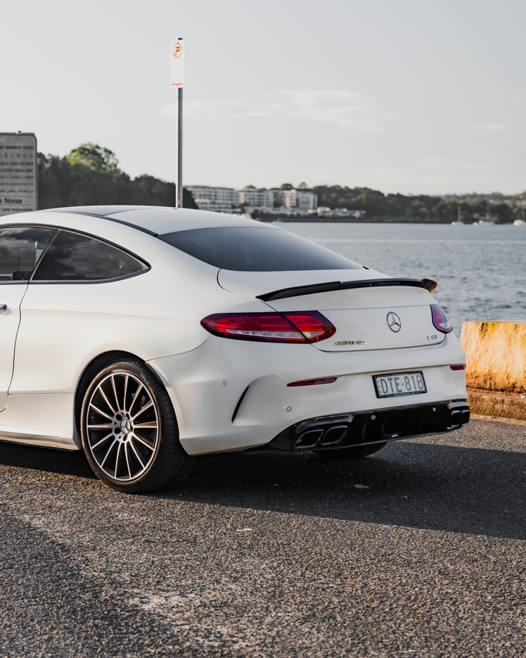 FD Style Lip Spoiler for 15-20 Mercedes-Benz C-Class (Sedan/Coupe) W205/C205