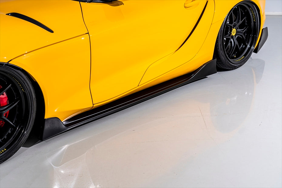 AG Style Side Skirts (Carbon Fibre) for 19+ Toyota Supra A90