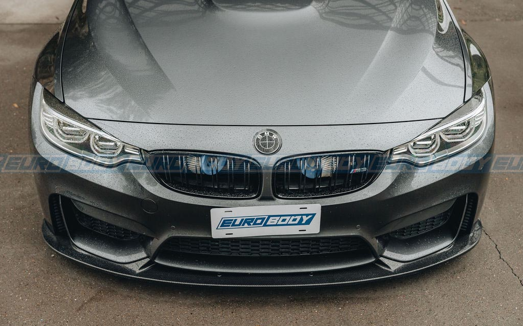 3D Style Front Lip (Carbon Fibre) for 14-20 BMW M3/M4 F80/F82