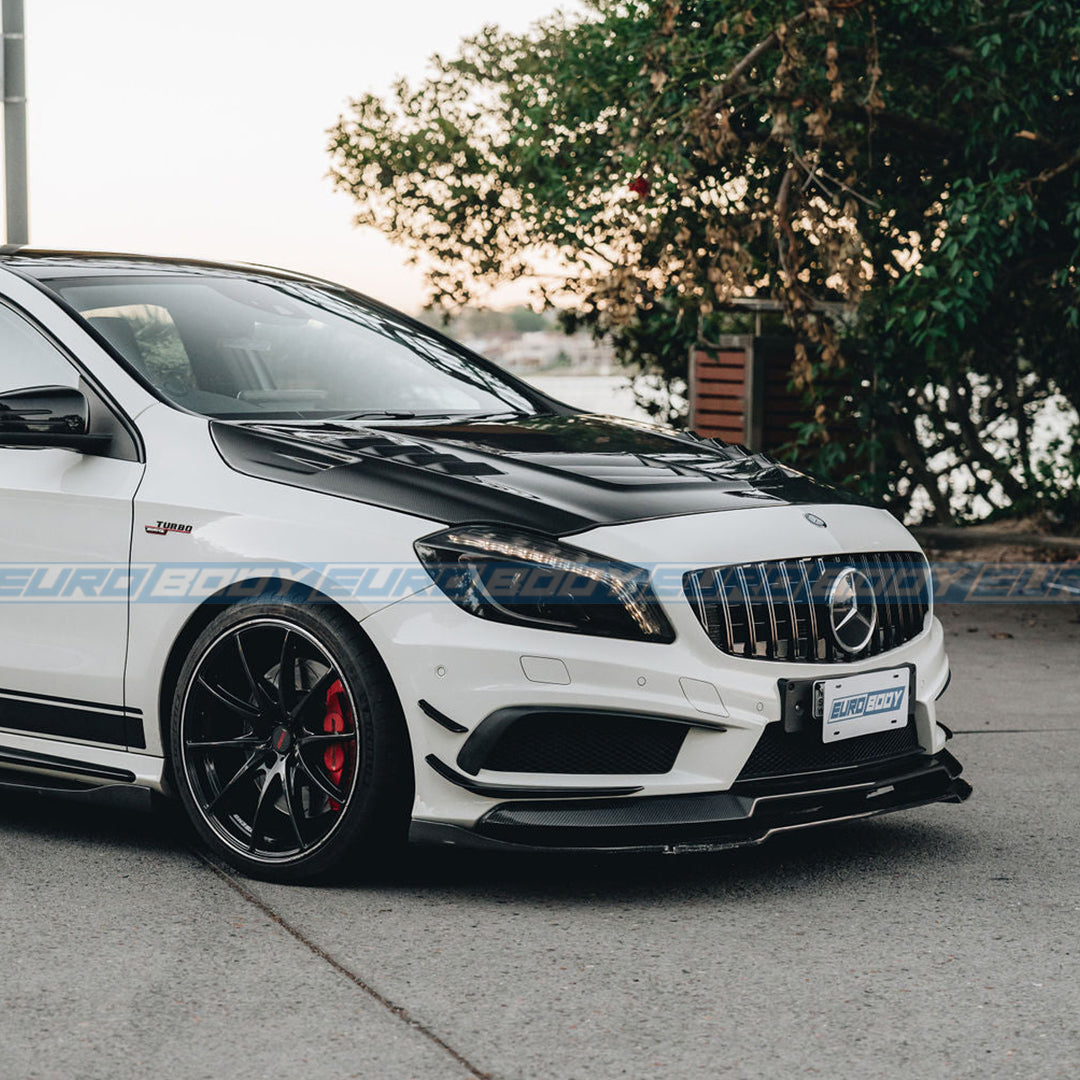 VRS Style Bonnet/Hood (Carbon Fibre) for 13-18 Mercedes-Benz A-Class W176