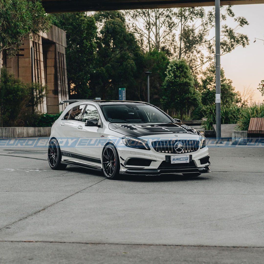 VRS Style Front Lip (Carbon Fibre) for 13-15 Mercedes-Benz A-Class (AMG/AMG-Line) W176