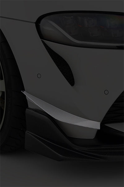VRS-I Style Front Canards (Carbon Fibre) for 19+ Toyota Supra A90