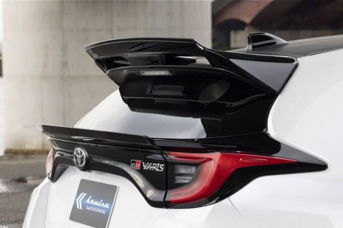 KUHL Style Wing Spoiler for 20+ Toyota GR Yaris MXPA12