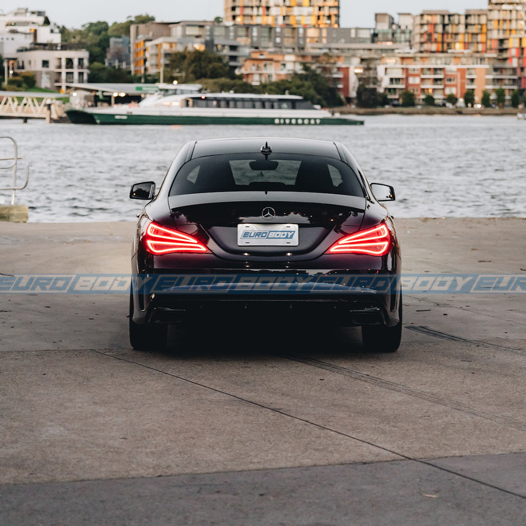 CLA45 (AMG) Style Rear Diffuser for 13-18 Mercedes-Benz CLA-Class (AMG/AMG-Line) C117