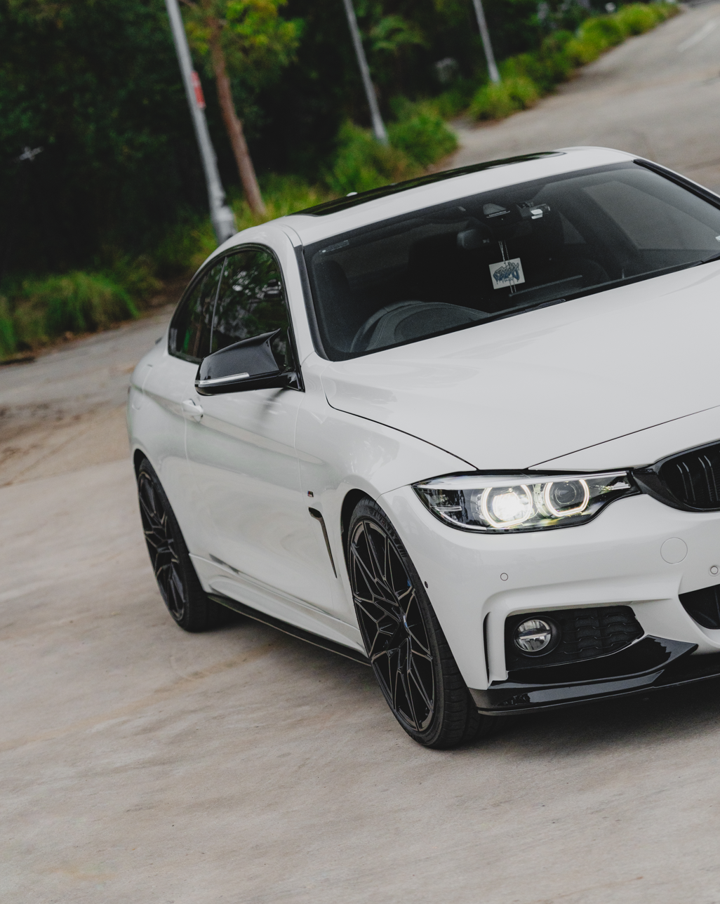 M-Style Mirror Caps (Gloss Black) (Replacement) for 12-18 BMW 4 Series F32/F33/F36/BMW