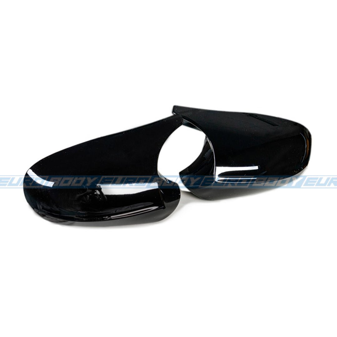 M-Style Mirror Caps (Gloss Black) (Replacement) for 05-11 BMW 3 Series E90/E92/E93