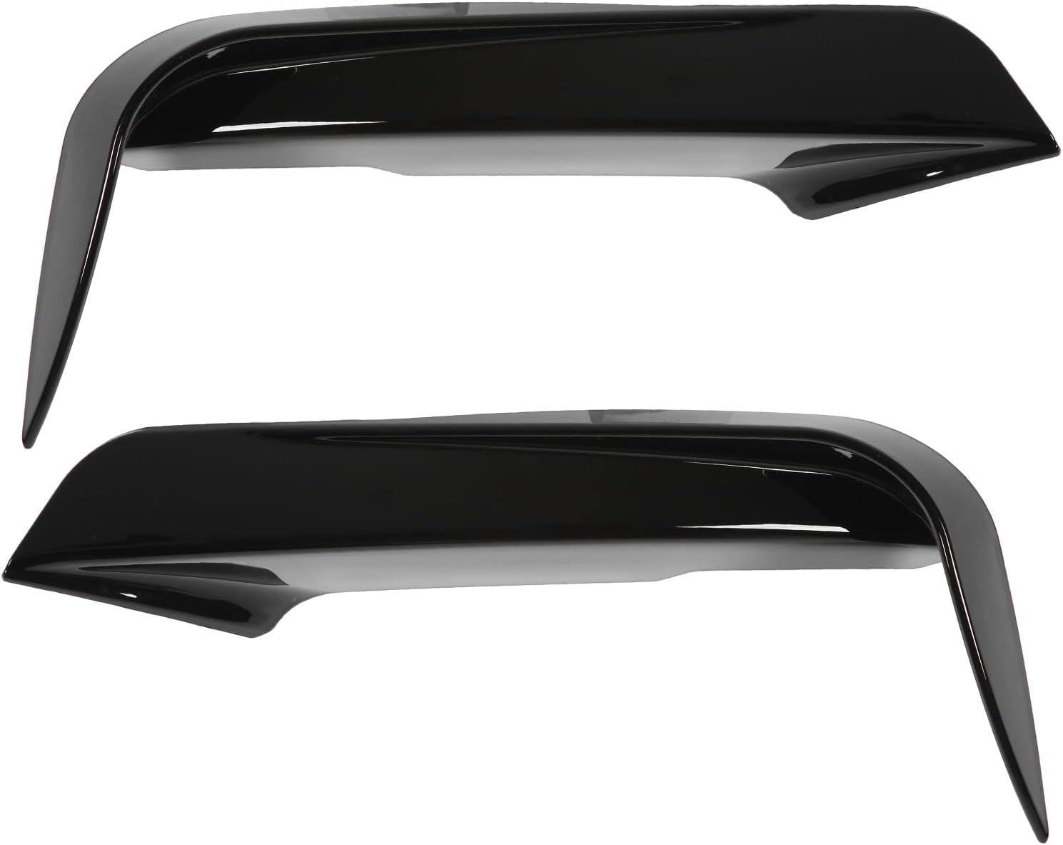 Euro Design Front Canards (Gloss Black) for 14-20 BMW 4 Series F32/F33/F36 (M-Sport)