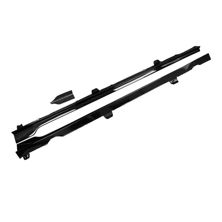 TCR Style Side Skirts (Gloss Black) for 17-20 Volkswagen Golf GTI MK7.5