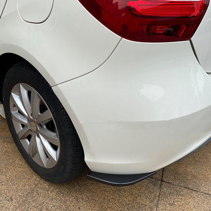 Euro Design Rear Apron (Gloss Black) for 13-18 Mercedes-Benz A-Class W176