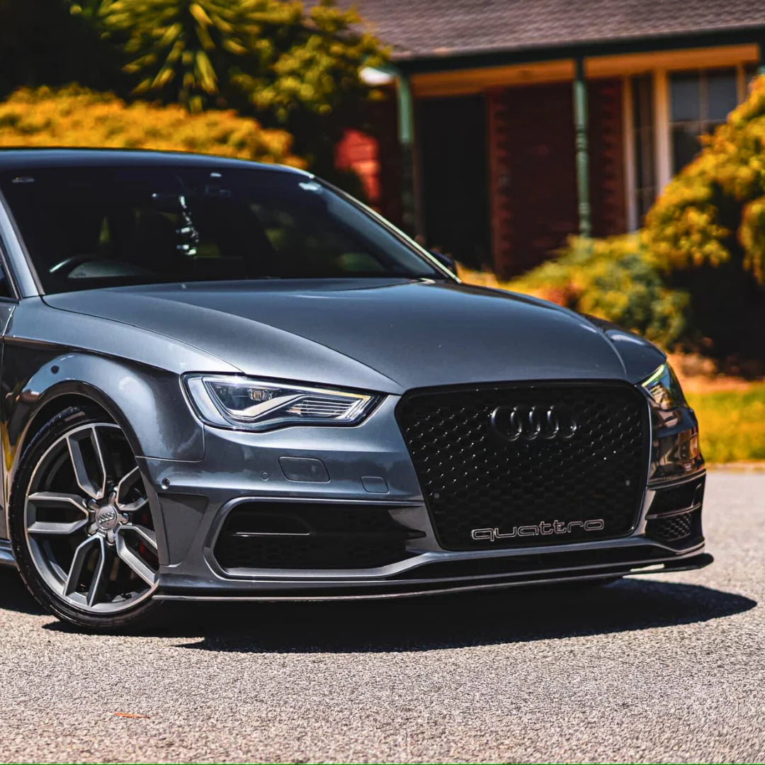 RS Quattro Style Front Grill for 13-16 Audi A3/S3 (Sedan/Hatch) 8V