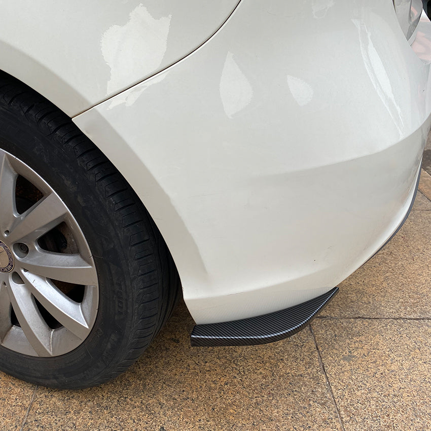 Euro Design Rear Apron (Gloss Black) for 13-18 Mercedes-Benz A-Class W176