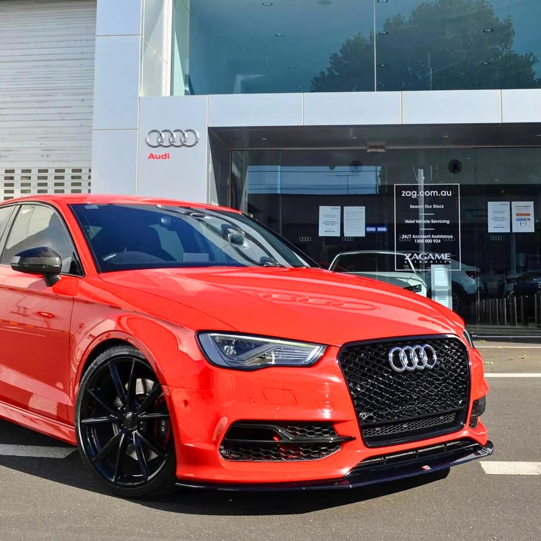 RS Quattro Style Front Grill for 13-16 Audi A3/S3 (Sedan/Hatch) 8V