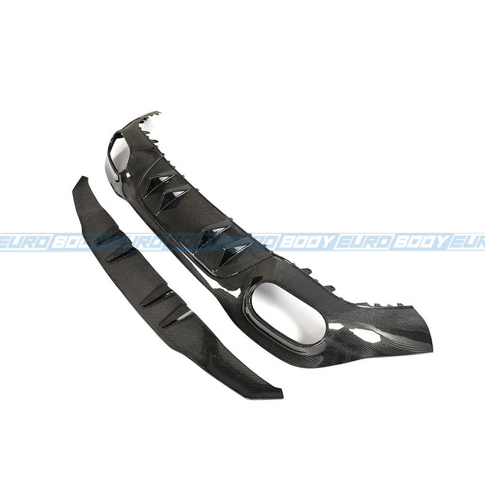 A45S (AMG) Style Rear Diffuser (Carbon Fibre) for 19+ Mercedes-Benz A45S W177