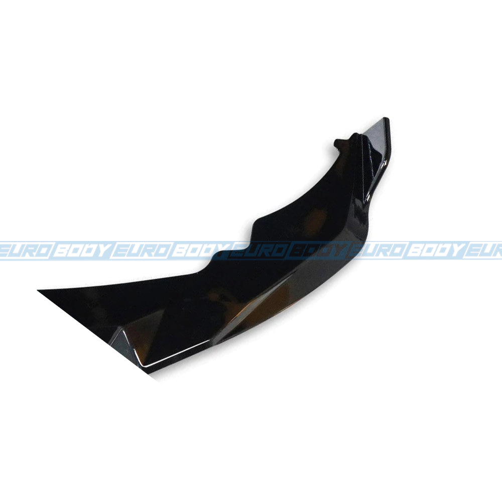 Euro Design Front Lip (Gloss Black) for 19-23 BMW 2 Series (Gran Coupe) F44 (M-Sport)