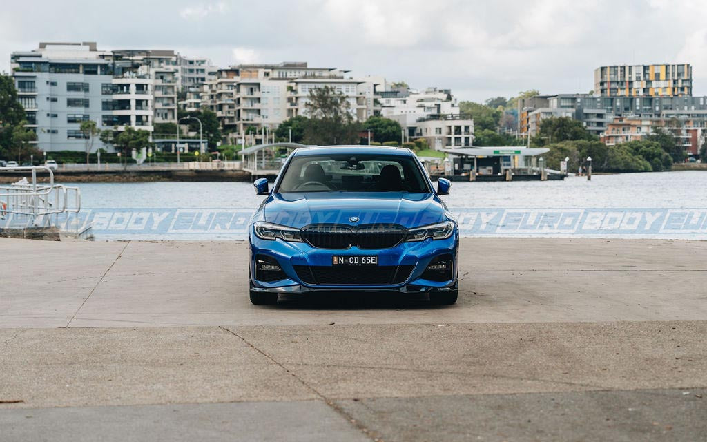 M-Performance Style Front Lip (Gloss Black) for 19-22 BMW 3 Series G20/G21 (M-Sport)