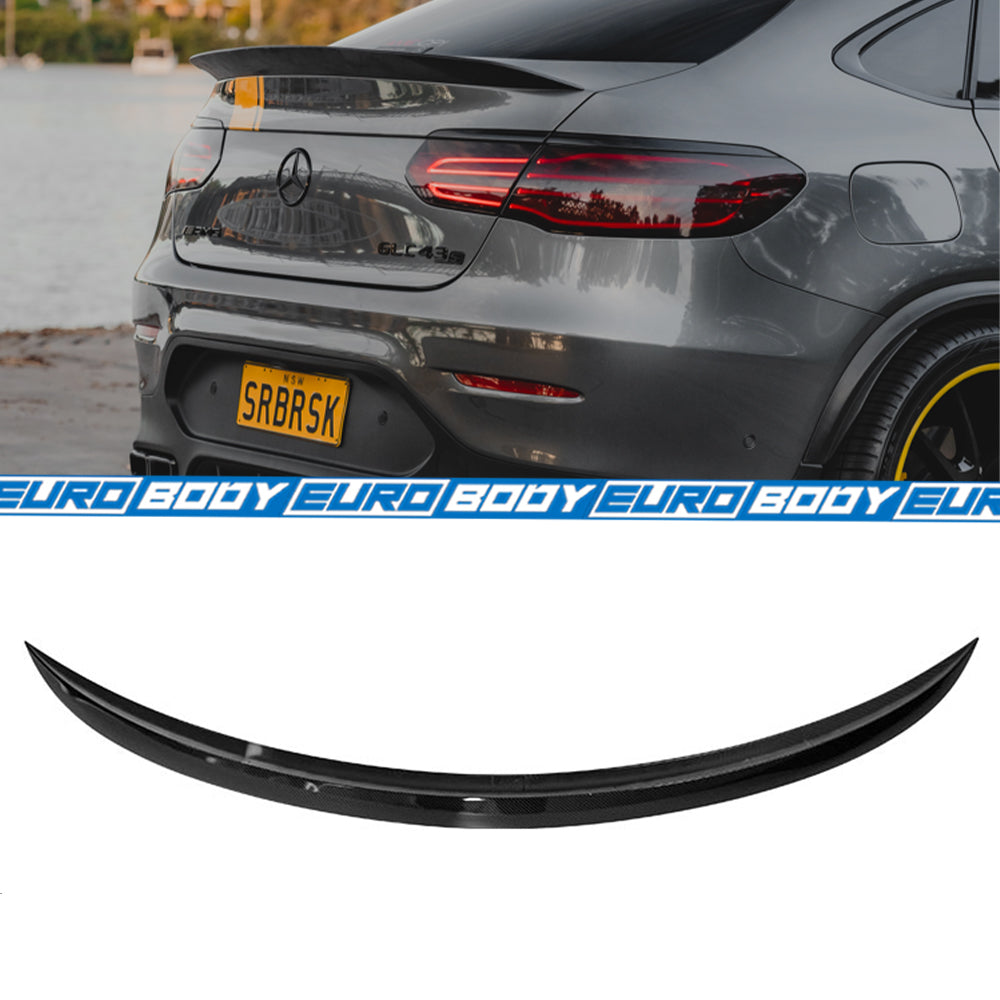 AMG Style Lip Spoiler (Gloss Black) for 15-22 Mercedes-Benz GLC-Class (Wagon/Coupe) W253/C253