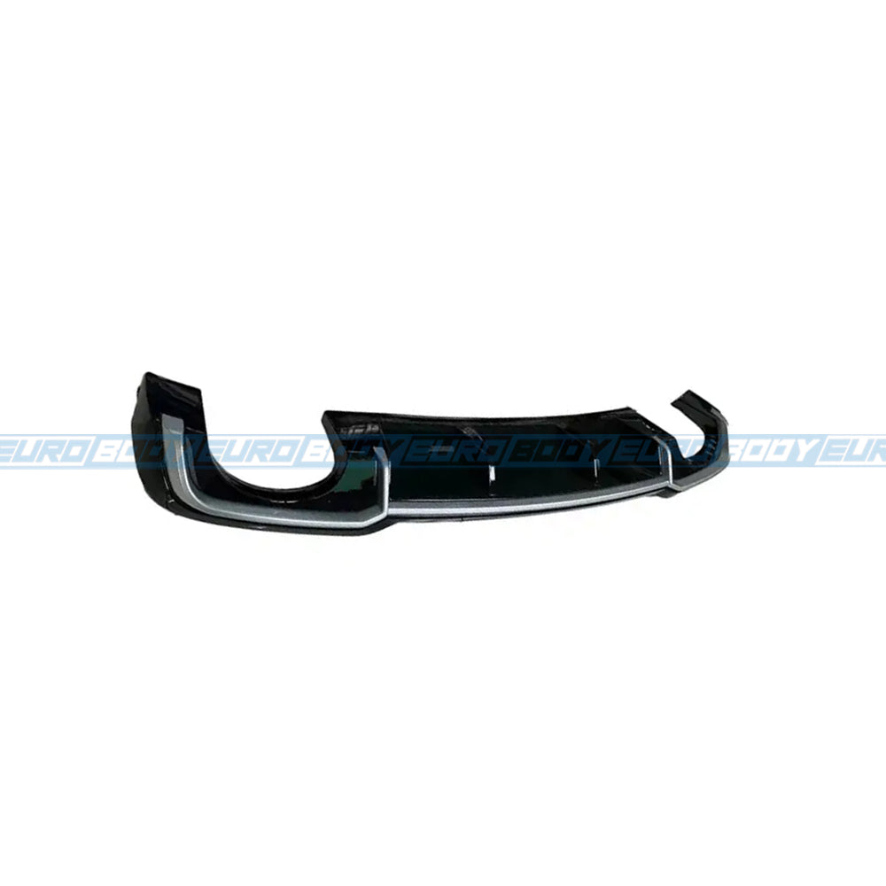 RS Style Rear Diffuser (Gloss Black) for 17-20 Audi A3 (Base Model) (Sedan) 8V