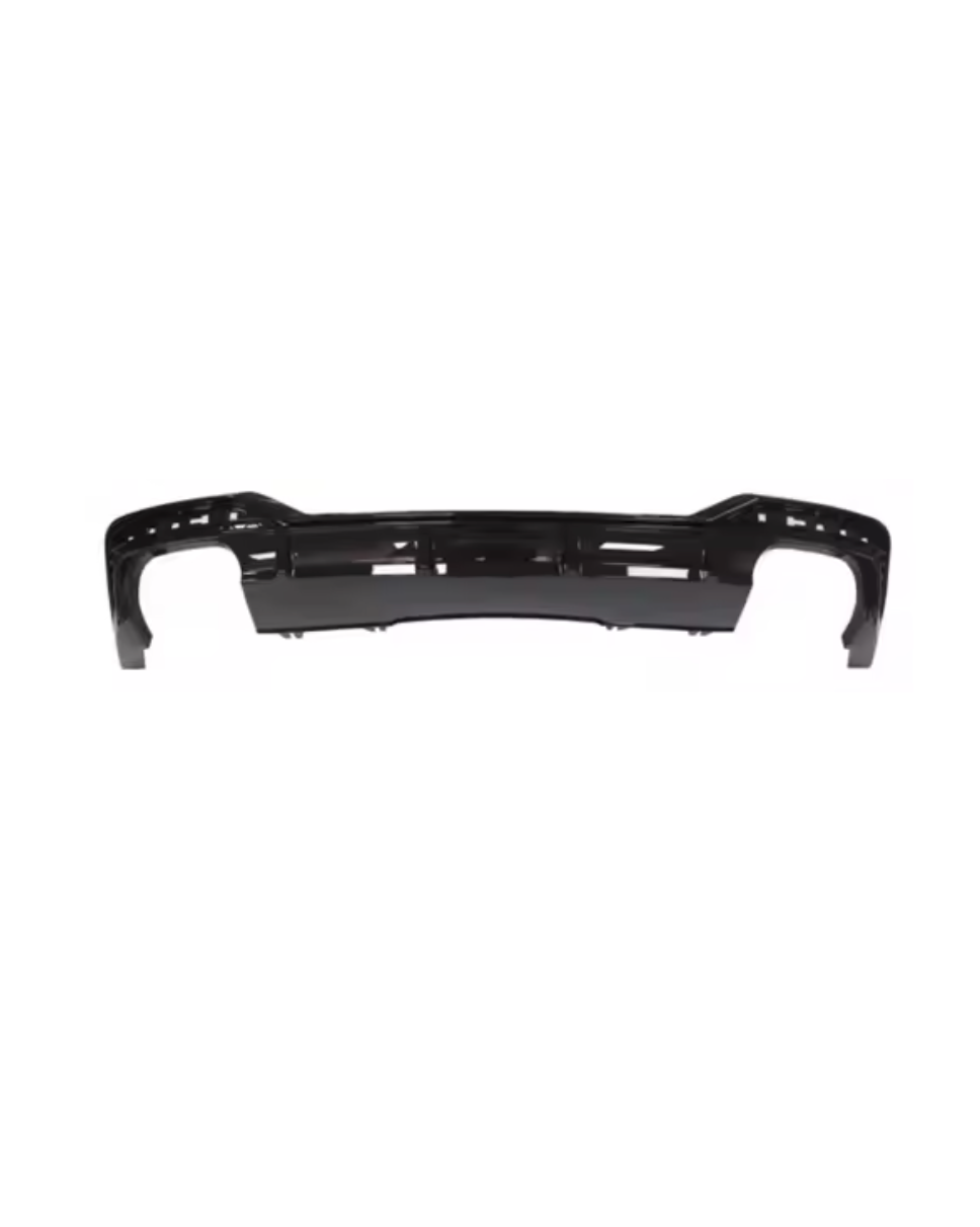 Euro Design Rear Diffuser (Gloss Black) for 20-22 Audi A5 S-Line/S5 F5