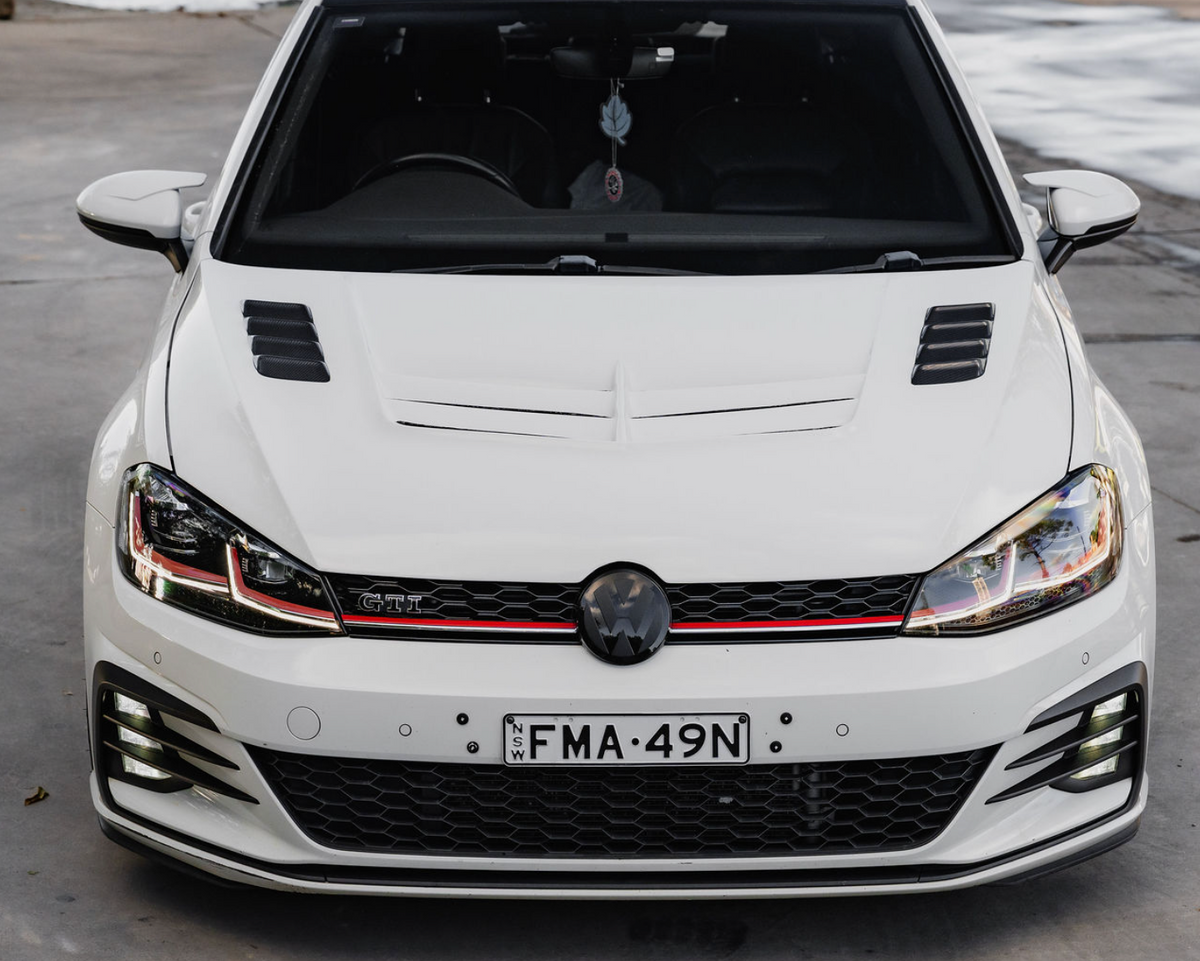 VRS-I Style Bonnet/Hood (Carbon Fibre) for 12-20 Volkswagen Golf MK7/7.5