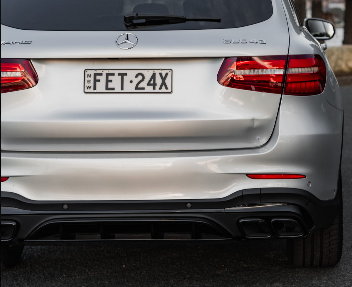 GLC63S (AMG) Style Rear Diffuser (Gloss Black) for 15-22 Mercedes-Benz GLC-Class Wagon (AMG/AMG-Line) X253