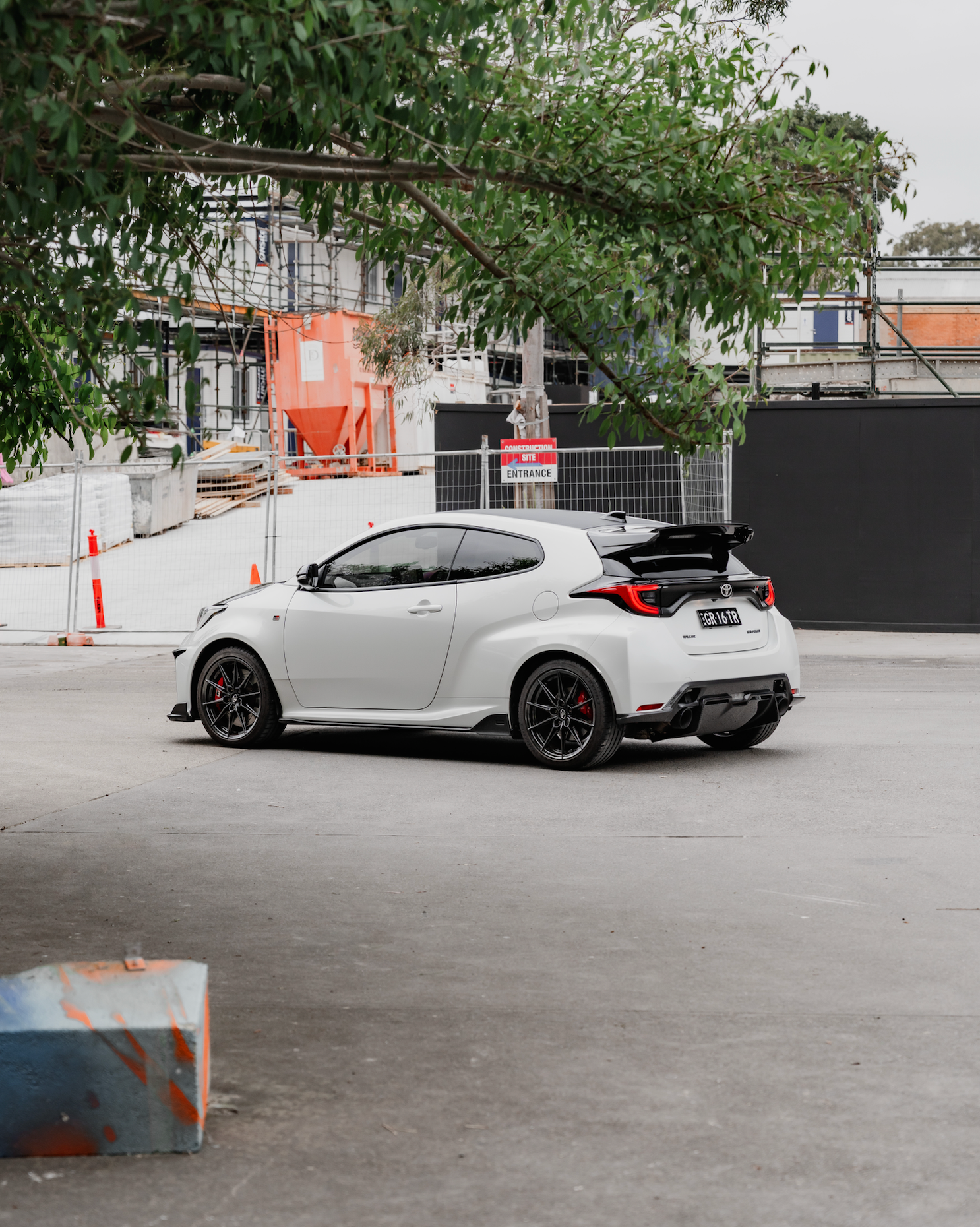 VRS-I Style Wing Spoiler for 20+ Toyota GR Yaris MXPA12