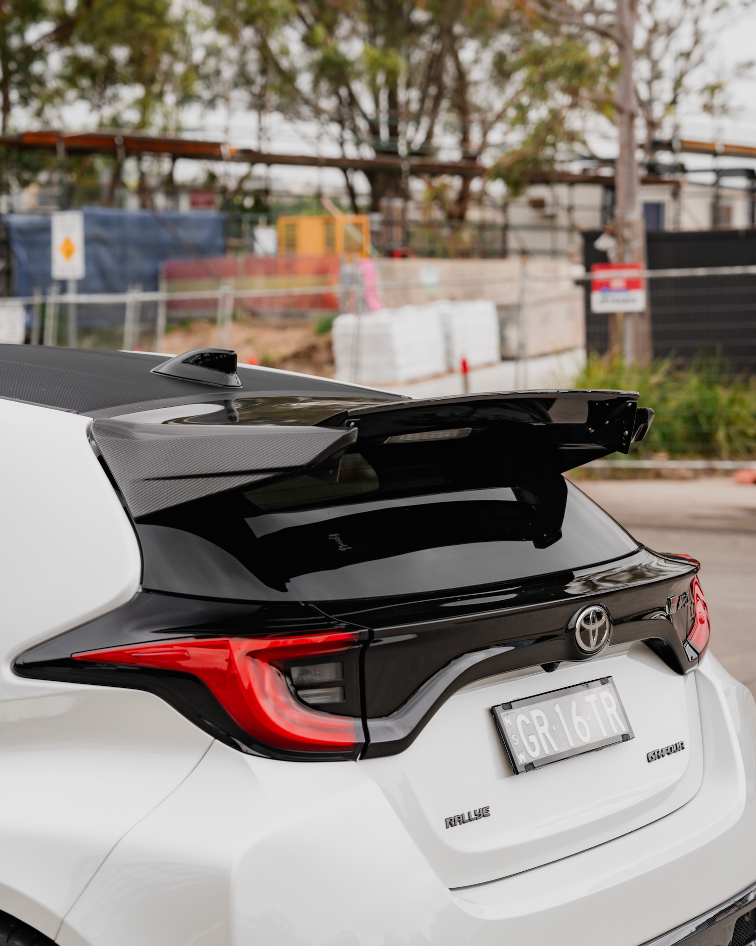 VRS-I Style Wing Spoiler for 20+ Toyota GR Yaris MXPA12