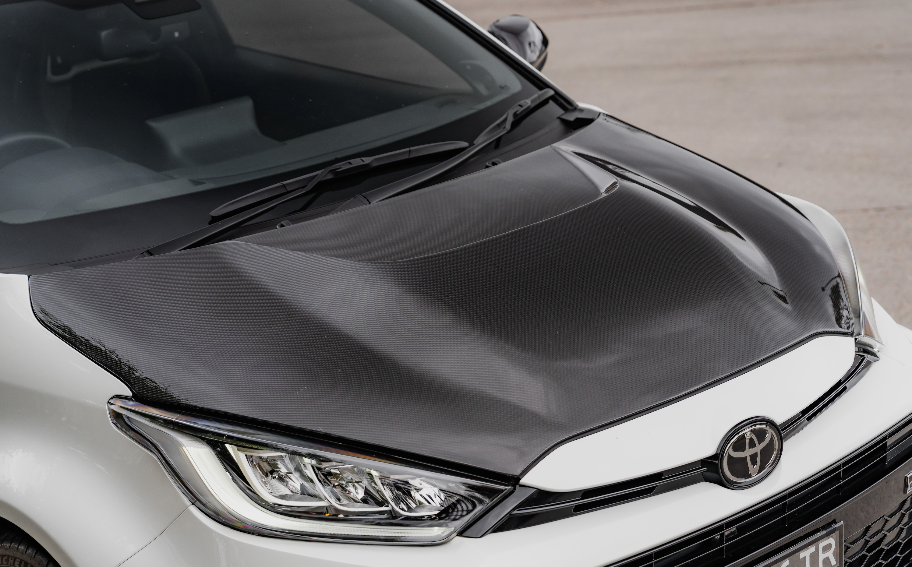 MT Style Bonnet/Hood (Carbon Fibre) for 20+ Toyota GR Yaris MXPA12