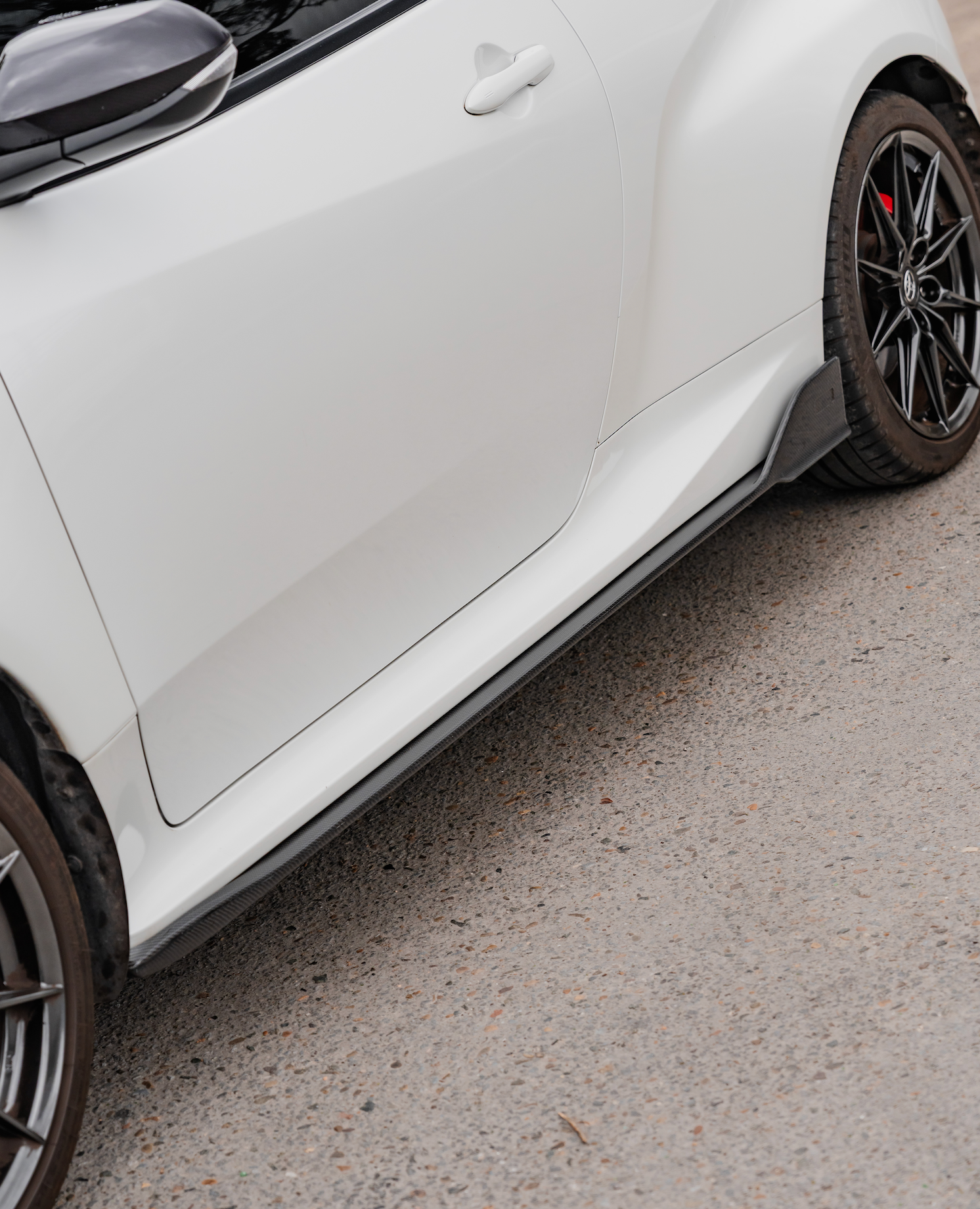 Euro Design Side Skirt Under Board for 20+ Toyota GR Yaris MXPA12