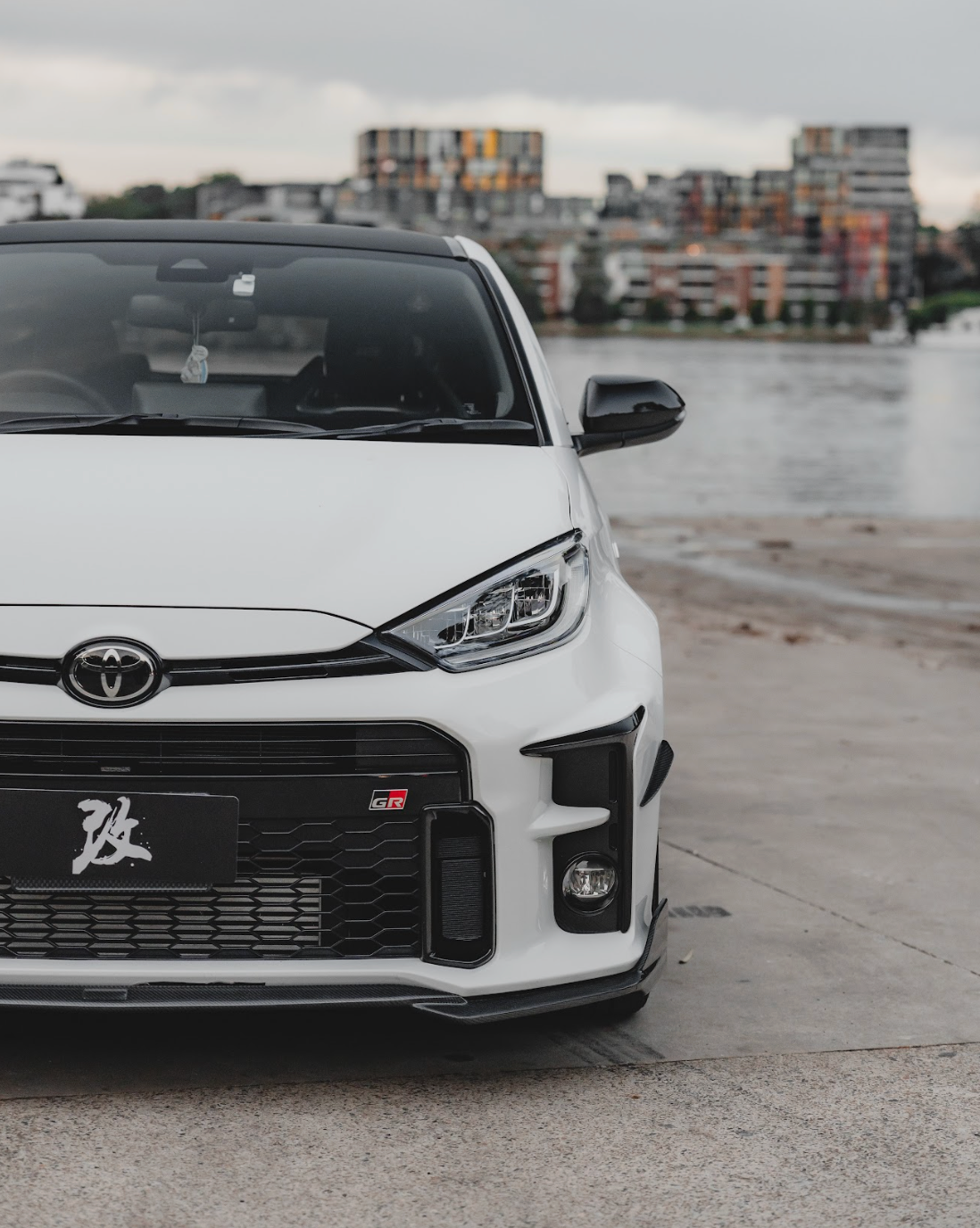 Euro Design Front Canards for 20+ Toyota GR Yaris MXPA12