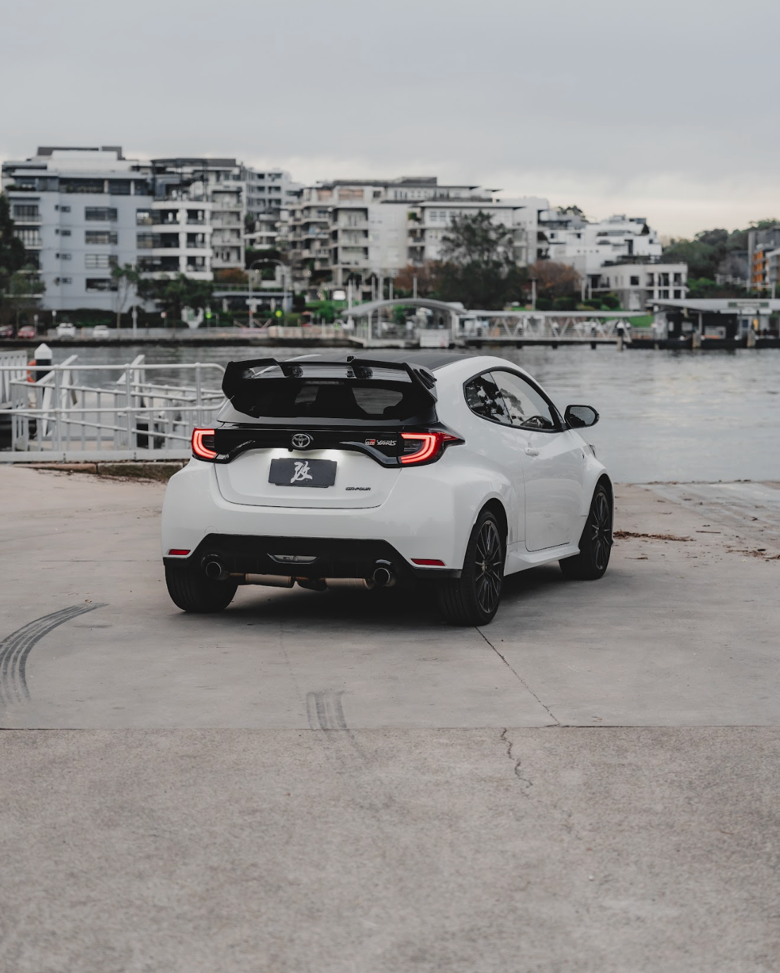 Euro Design Wing Spoiler for 20+ Toyota GR Yaris MXPA12