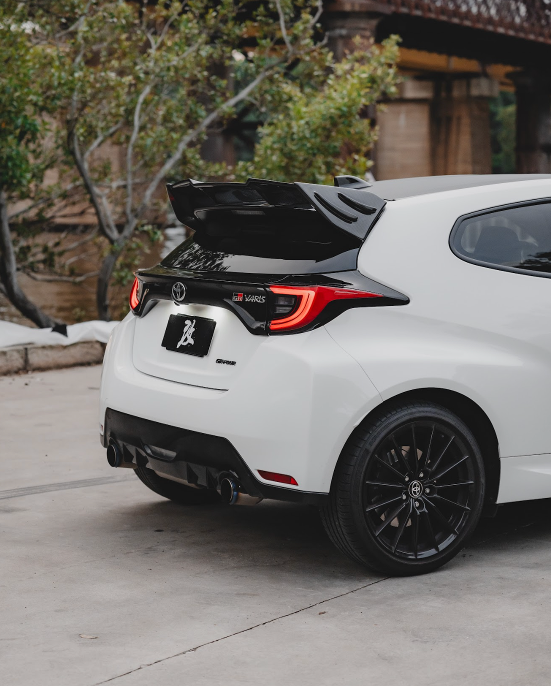 Euro Design Wing Spoiler for 20+ Toyota GR Yaris MXPA12